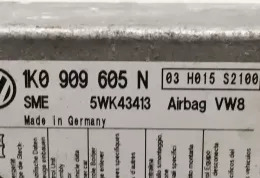 03D015U2100 блок управління airbag (srs) Volkswagen Golf V 2006