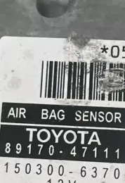 8917047111 блок управління airbag (srs) Toyota Prius (XW20) 2006