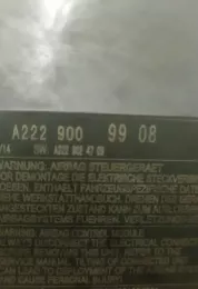 A2229024709 блок управління airbag (srs) Mercedes-Benz S W222 2014