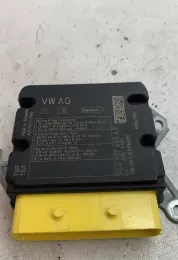 5Q0959655AE блок управления AirBag (SRS) Skoda Superb B8 (3V) 2016