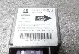 90562544BJ блок управління airbag (srs) Opel Astra F 1996