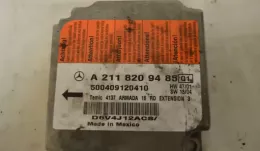 500409120410 блок управления AirBag (SRS) Mercedes-Benz E W211 2004