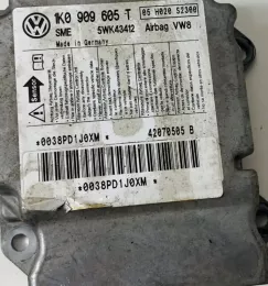 5WK43412 блок управления AirBag (SRS) Volkswagen Golf V 2005