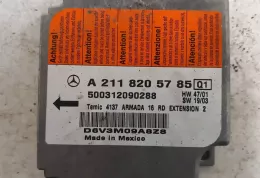 D6V3M09ABZ8 блок управління airbag (srs) Mercedes-Benz E W211 2004