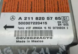 NR1932 блок управления AirBag (SRS) Mercedes-Benz E W210 2002