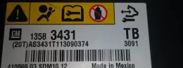 13576655 блок управління airbag (srs) Opel Insignia A 2010