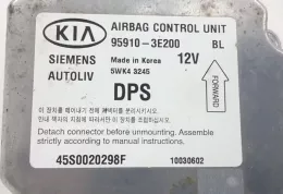 45S002098F блок управління airbag (srs) KIA Sorento 2003