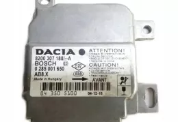 285001650 блок управління airbag (srs) Dacia Logan I 2005