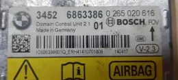 6863386 блок управления AirBag (SRS) BMW 3 F30 F35 F31 2016