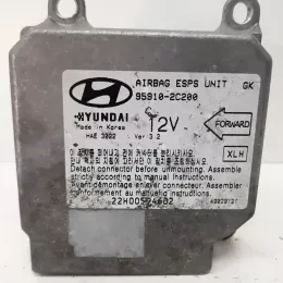 HAE3022 блок управління airbag (srs) Hyundai Coupe 2001