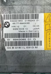 532221840 блок управления AirBag (SRS) BMW 5 E60 E61 2005