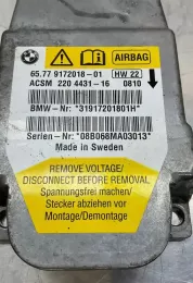 31017201801H блок управління airbag (srs) BMW 5 E60 E61 2008