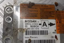 98820AX502 блок управління airbag (srs) Nissan Micra 2003