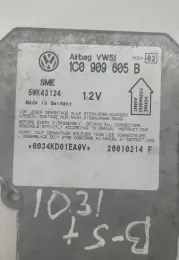 26010214F блок управления AirBag (SRS) Volkswagen PASSAT B5 1999