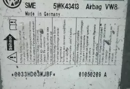 48837 блок управління airbag (srs) Volkswagen Golf V 2003