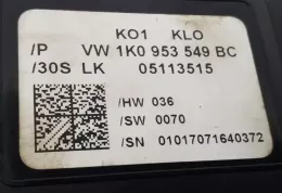 1K0953549BC блок управления AirBag (SRS) Skoda Octavia Mk2 (1Z) 2007