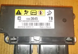 20TAS3645T090220922 блок управління airbag (srs) Opel Insignia A 2008