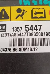 AS5447T093500198 блок управління airbag (srs) Opel Insignia A 2010