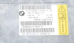 6922144 блок управления AirBag (SRS) BMW 7 E65 E66 2005