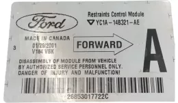 26853017722C блок управління airbag (srs) Ford Transit 2004