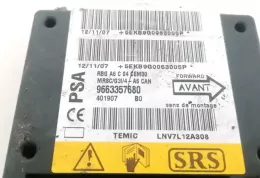 LNV7L12A308 блок управління airbag (srs) Citroen C2 2007