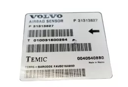 31313827 блок управления AirBag (SRS) Volvo XC60 2010