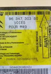 5HA600096242U блок управления AirBag (SRS) Peugeot Partner 1999