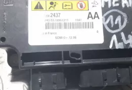 S2437EL18961211 блок управління airbag (srs) Opel Meriva B 2011