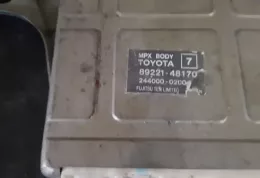 8922148170 блок управления AirBag (SRS) Toyota Highlander XU20 2002