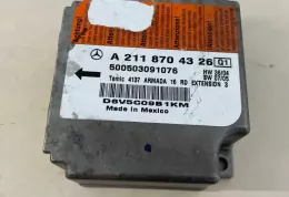 500503091076 блок управління airbag (srs) Mercedes-Benz E W211 2005