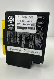 3C0909605H блок управління airbag (srs) Seat Leon (1P) 2009
