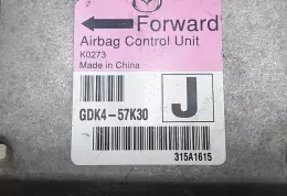 315A1615 блок управління airbag (srs) Mazda 6 2010