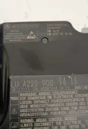 A2229009416 блок управління airbag (srs) Mercedes-Benz S C217 2018