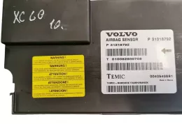 T010082800708 блок управління airbag (srs) Volvo XC60 2010