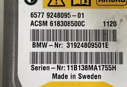 6577924809501 блок управления AirBag (SRS) BMW 7 F01 F02 F03 F04 2012