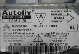 00006546X2 блок управления AirBag (SRS) Citroen C5 2010