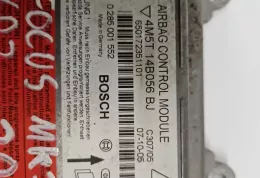 4M5114B056BJ блок управления AirBag (SRS) Ford Focus 2004