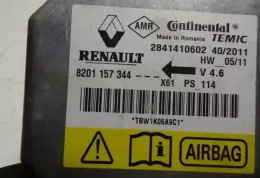 8201157344 блок управління airbag (srs) Renault Kangoo II 2013