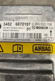 0265020706 блок управління airbag (srs) BMW X5 F15 2017