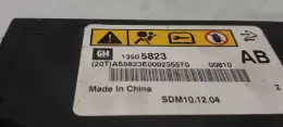 AS5823E000235570 блок управління airbag (srs) Chevrolet Cruze 2009