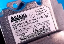 0030915D блок управління airbag (srs) Peugeot 307 2005