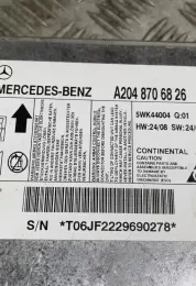 T0TJ2229690278 блок управління airbag (srs) Mercedes-Benz C W204 2010