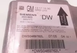 5W543470 блок управління airbag (srs) Opel Vectra C 2003