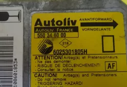 6025301805H блок управління airbag (srs) Renault Espace III 1999