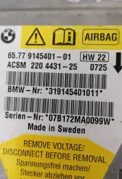 319145401011 блок управління airbag (srs) BMW 3 E46 2003