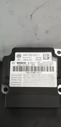 6R0959654C блок управління airbag (srs) Volkswagen Polo V 6R 2010