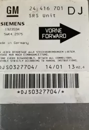 DJS0327704 блок управління airbag (srs) Opel Astra G 1998