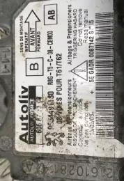 606877900 блок управління airbag (srs) Peugeot 307 2003