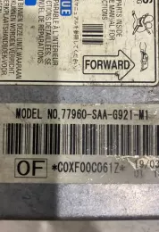 C0XF00C061Z блок управління airbag (srs) Honda Jazz 2004