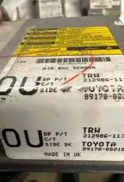 112986112 блок управління airbag (srs) Toyota Corolla Verso AR10 2006